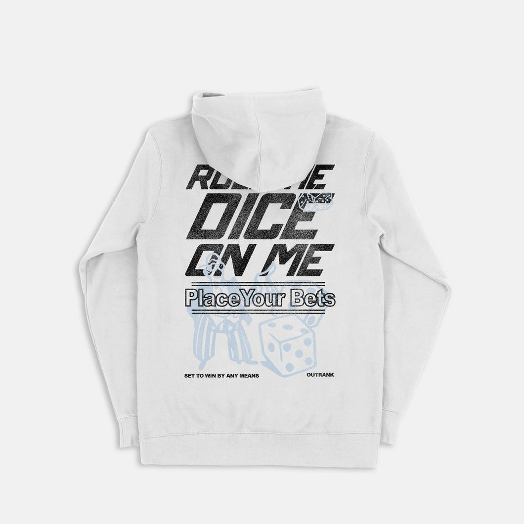 Outrnk Roll the Dice Hoodie (White)