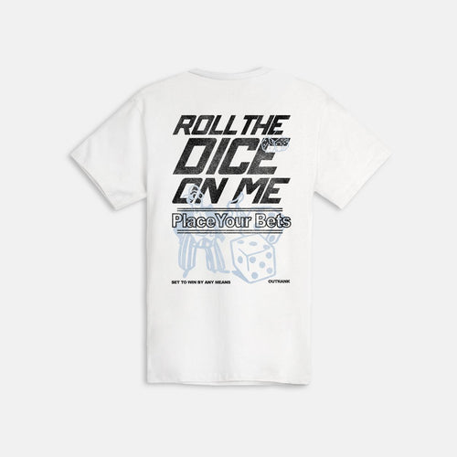 Outrnk Roll the Dice T-shirt (White)