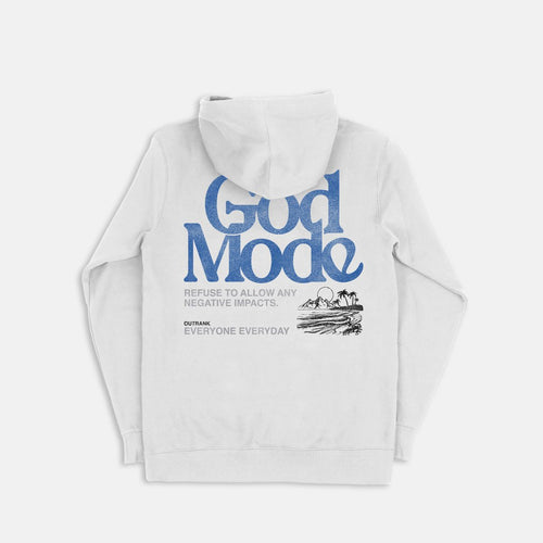 Outrnk God Mode Hoodie (White)