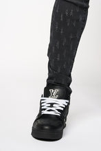 Load image into Gallery viewer, PHEELINGS SURVIVED SKINNY DENIM (Black Wash)
