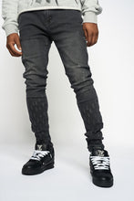 Load image into Gallery viewer, PHEELINGS SURVIVED SKINNY DENIM (Black Wash)