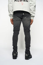 Load image into Gallery viewer, PHEELINGS SURVIVED SKINNY DENIM (Black Wash)