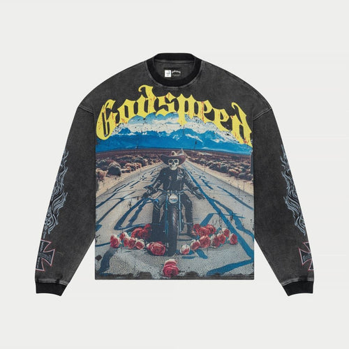 GODSPEED Long Lonely Road Thermal LS (Grey Wash)