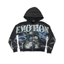 Load image into Gallery viewer, MIXED EMOTIONS Acid Wash Radioactive Hoodie (Acid Wash)