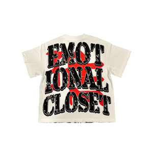 MIXED EMOTIONS White Invasion Tee (White)