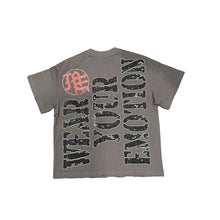 Load image into Gallery viewer, MIXED EMOTIONS Grey Spaceship Tee (Grey)