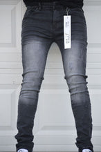 Load image into Gallery viewer, DZTR SUPER STRETCH DENIM - SLIM FIT - BUBBLE BLK