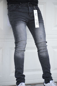 DZTR SUPER STRETCH DENIM - SLIM FIT - BUBBLE BLK