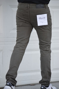 DZTR SUPER STRETCH DENIM - SLIM FIT - BROWN