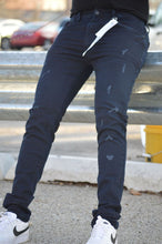 Load image into Gallery viewer, DZTR SUPER STRETCH SKINNY DENIM - BLUE BLACK