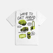 Load image into Gallery viewer, Outrnk Ways to Get Ahead Ultra Heavyweight T-shirt (White)