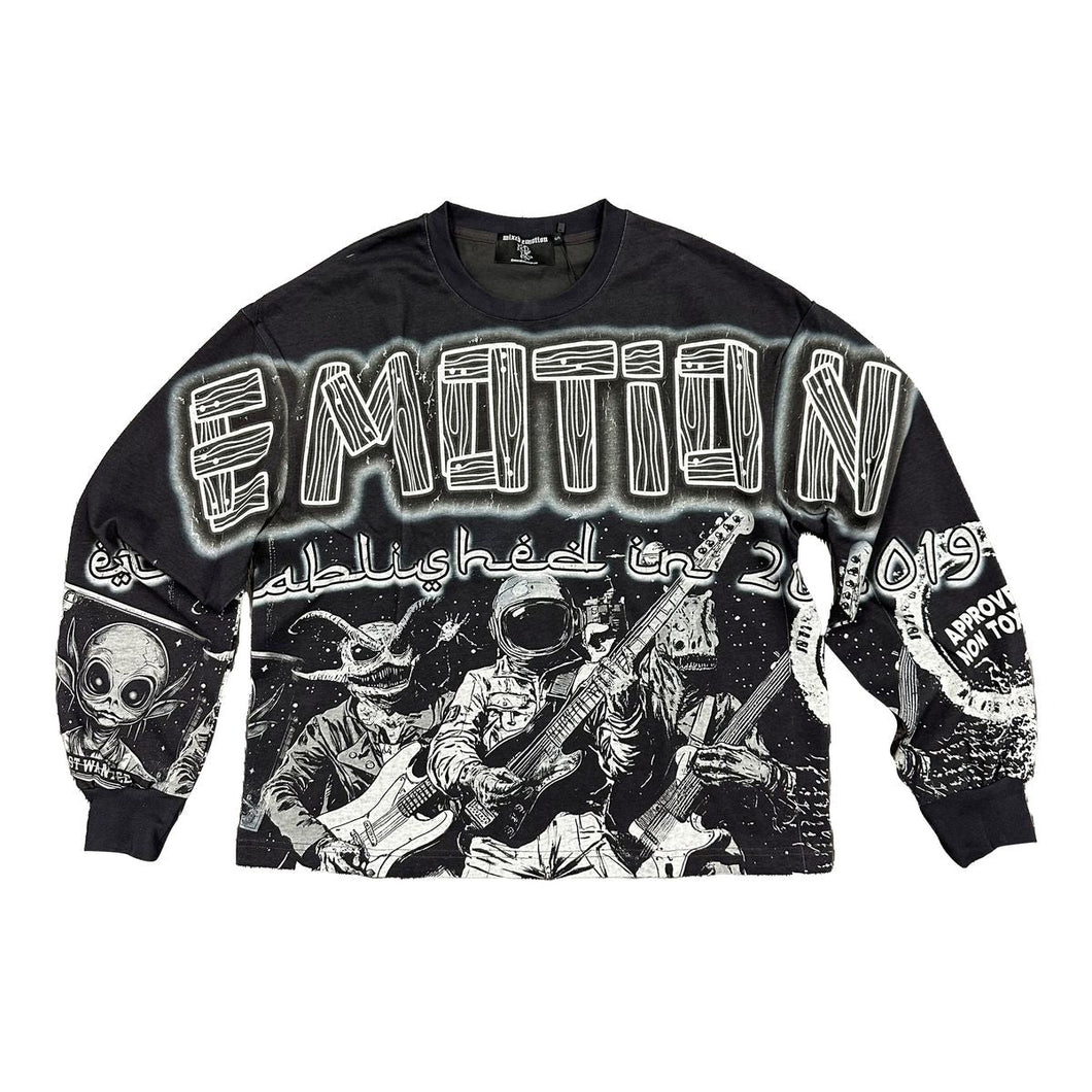 MIXED EMOTIONS Astro Long Sleeve (Black)