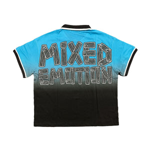 MIXED EMOTIONS Road Rage Button up (Blue)