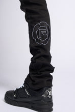 Load image into Gallery viewer, PHEELINGS SEWN TOGETHER STACKED DENIM (BLACK WASH)