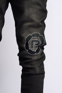 PHEELINGS SEWN TOGETHER STACKED DENIM (BLACK WASH)
