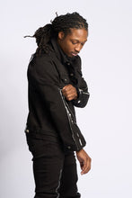 Load image into Gallery viewer, PHEELINGS METAMORPHOSIS DENIM JACKET (Black)