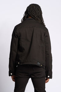 PHEELINGS METAMORPHOSIS DENIM JACKET (Black)