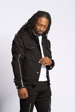 Load image into Gallery viewer, PHEELINGS METAMORPHOSIS DENIM JACKET (Black)