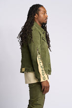 Load image into Gallery viewer, PHEELINGS METAMORPHOSIS DENIM JACKET (Olive)