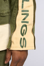 Load image into Gallery viewer, PHEELINGS METAMORPHOSIS DENIM JACKET (Olive)