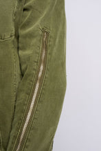 Load image into Gallery viewer, PHEELINGS METAMORPHOSIS DENIM JACKET (Olive)