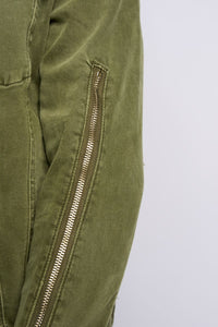 PHEELINGS METAMORPHOSIS DENIM JACKET (Olive)