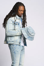 Load image into Gallery viewer, PHEELINGS BE THE LIGHT DENIM JACKET (LIGHT BLUE)