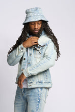 Load image into Gallery viewer, PHEELINGS BE THE LIGHT DENIM JACKET (LIGHT BLUE)