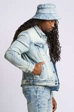 Load image into Gallery viewer, PHEELINGS BE THE LIGHT DENIM JACKET (LIGHT BLUE)