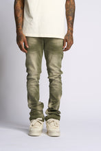 Load image into Gallery viewer, PHEELINGS 12AM MOMENTS STACKED DENIM (OLIVE)