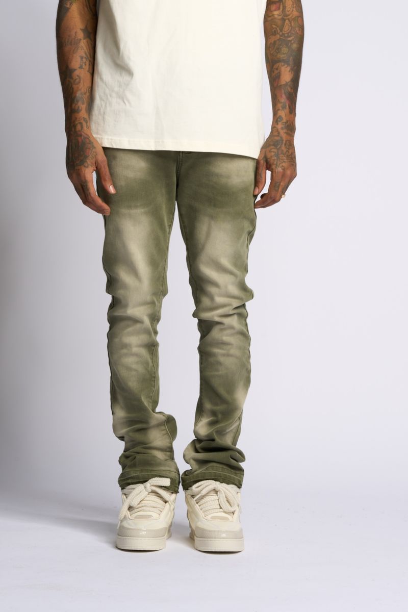 PHEELINGS 12AM MOMENTS STACKED DENIM (OLIVE)