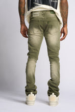 Load image into Gallery viewer, PHEELINGS 12AM MOMENTS STACKED DENIM (OLIVE)
