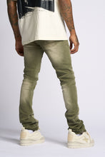 Load image into Gallery viewer, PHEELINGS 12AM MOMENTS STACKED DENIM (OLIVE)
