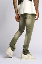 Load image into Gallery viewer, PHEELINGS 12AM MOMENTS STACKED DENIM (OLIVE)