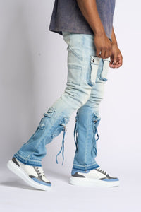 PHEELINGS BETTER DAYS STACKED CARGO (LIGHT BLUE)