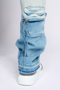 PHEELINGS BETTER DAYS STACKED CARGO (LIGHT BLUE)