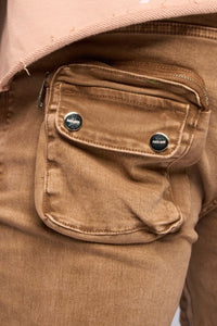 PHEELINGS JOURNEY TO GREATNESS FLARE STACK DENIM (Brown)