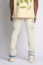 Load image into Gallery viewer, PHEELINGS PHEELING ALONE STACK CARGO DENIM (LIGHT BLUE)