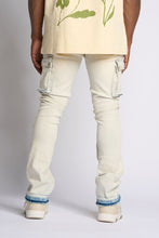 Load image into Gallery viewer, PHEELINGS PHEELING ALONE STACK CARGO DENIM (LIGHT BLUE)