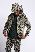 Load image into Gallery viewer, PHEELINGS LÜKS DENIM JACKET (JET BLACK)