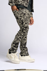 PHEELINGS OPERA STACK DENIM (JET BLACK)