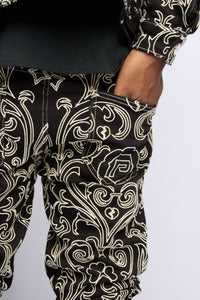 PHEELINGS OPERA STACK DENIM (JET BLACK)