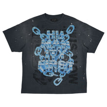 Load image into Gallery viewer, First Row WASHED HUMANITY FIRST CHAIN TEE (GREY)