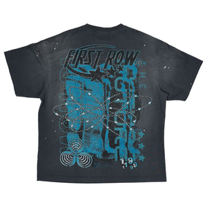 First Row WASHED HUMANITY FIRST CHAIN TEE (GREY)