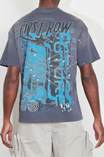 Load image into Gallery viewer, First Row WASHED HUMANITY FIRST CHAIN TEE (GREY)