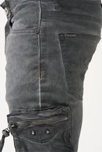 Load image into Gallery viewer, SERENEDE GRANITE Cargo Jeans (GREY)