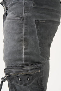 SERENEDE GRANITE Cargo Jeans (GREY)