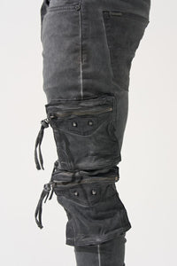SERENEDE GRANITE Cargo Jeans (GREY)