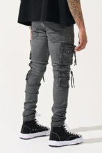 Load image into Gallery viewer, SERENEDE GRANITE Cargo Jeans (GREY)