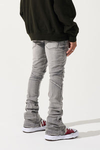 SERENEDE NOCTIS Stacked Jeans (GREY)